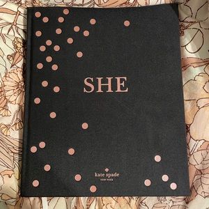 Brand New Fashion Kate Spade Coffee Table Hardcover Book “She”